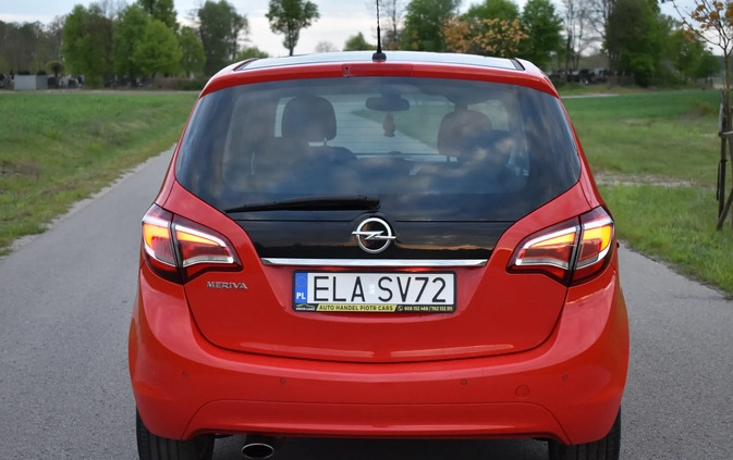 Opel Meriva cena 34900 przebieg: 149000, rok produkcji 2014 z Łask małe 781